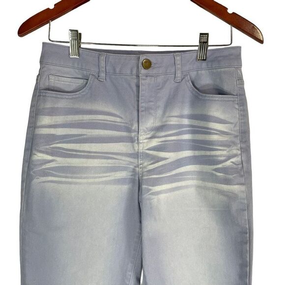 LOGO by Lori Goldstein Women’s Size 6 Light Wash Hi Rise Bootcut Jeans Brand New - Picture 2 of 13